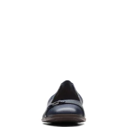 Clarks Flats|Women's , Lyrical Sky Flat Navy