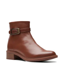 Clarks Boots|Women's , Maye Grace Boot Tan