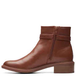 Clarks Boots|Women's , Maye Grace Boot Tan