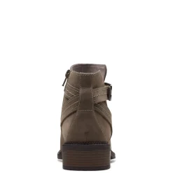 Clarks Boots|Women's , Maye Strap Boot Taupe