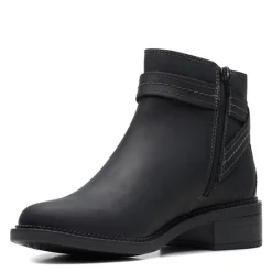 Clarks Boots|Women's , Maye Strap Boot Black