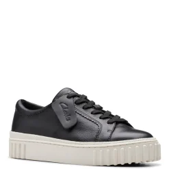 Clarks Sneakers & Athletic|Women's , Mayhill Walk Sneaker Black