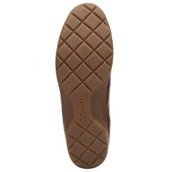 Clarks Slip-On Shoes|Women's , Meadow Opal Slip-On Chestnut