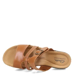 Clarks Sandals|Women's , Merliah Pearl Sandal Tan