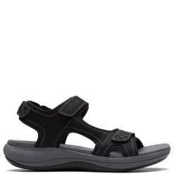 Clarks Sandals|Women's , Mira Bay Sandal Black