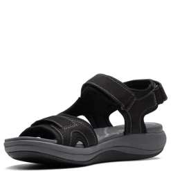 Clarks Sandals|Women's , Mira Bay Sandal Black