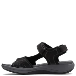 Clarks Sandals|Women's , Mira Bay Sandal Black