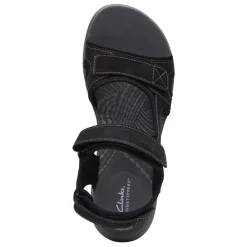 Clarks Sandals|Women's , Mira Bay Sandal Black