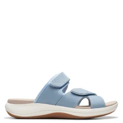 Clarks Sandals|Women's , Mira Ease Sandal Denim Blue
