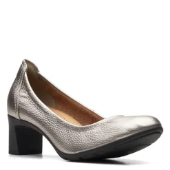 Clarks Pumps & Heels|Women's , Neiley Pearl Pump Pewter
