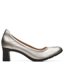 Clarks Pumps & Heels|Women's , Neiley Pearl Pump Pewter
