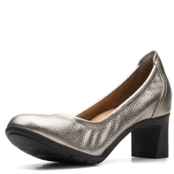 Clarks Pumps & Heels|Women's , Neiley Pearl Pump Pewter