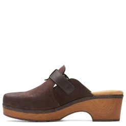Clarks Clogs & Mules|Women's , Paizlee Nora Clog Brown