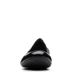 Clarks Slip-On Shoes|Women's , Rena Jazz Flat Black