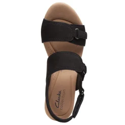 Clarks Sandals|Women's , Rose Lane Sandal Black