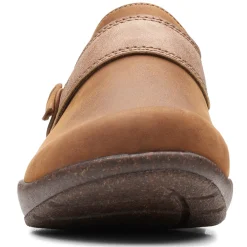Clarks Loafers|Women's , Roseville Dot Slip-On Tan