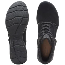 Clarks Boots|Women's , Roseville Lace Boot Black