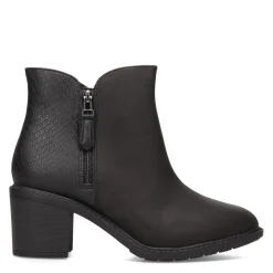Clarks Boots|Women's , Scene Zip Boot Black Mix