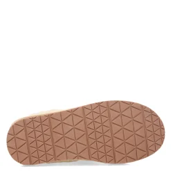 Clarks Slippers|Women's , Scuff Slipper Natural
