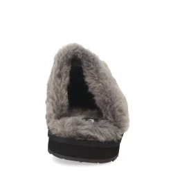 Clarks Slippers|Women's , Scuff Slipper Black