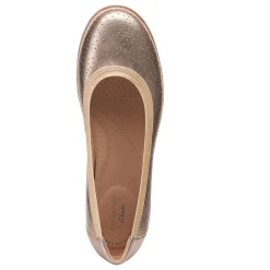 Clarks Slip-On Shoes|Women's , Serena Kellyn Slip-On Metallic