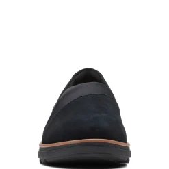 Clarks Slip-On Shoes|Women's , Sharon Pump Wedge Black