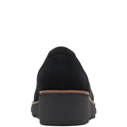 Clarks Wedges|Women's , Sharon Pump Wedge Black
