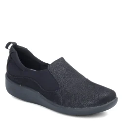 Clarks Slip-On Shoes|Women's , Sillian Paz Slip-On Black