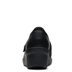 Clarks Wedges|Women's , Suttyn May Mary Jane Wedge Black