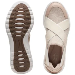 Clarks Slip-On Shoes|Women's , Teagan Go Slip-On Sneaker Sand