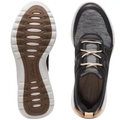 Clarks Sneakers & Athletic|Women's , Teagan Lace Sneaker Black