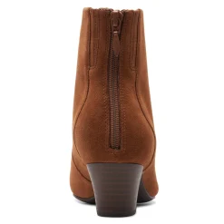 Clarks Boots|Women's , Teresa Boot Tan Suede
