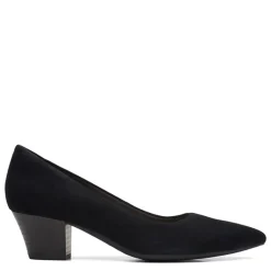 Clarks Pumps & Heels|Women's , Teresa Step Pump Black Suede