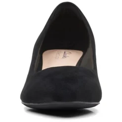 Clarks Pumps & Heels|Women's , Teresa Step Pump Black Suede