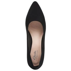 Clarks Pumps & Heels|Women's , Teresa Step Pump Black Suede