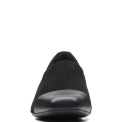 Clarks Flats|Women's , Tilmont Step Loafer Black