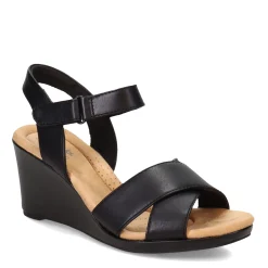 Clarks Sandals|Women's , Tulip Gem Sandal Black