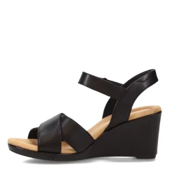 Clarks Wedges|Women's , Tulip Gem Sandal Black