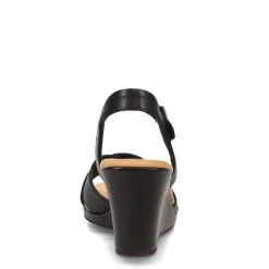 Clarks Wedges|Women's , Tulip Gem Sandal Black