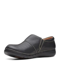 Clarks Loafers|Women's , Un Loop Ave Slip-On Black