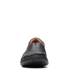Clarks Loafers|Women's , Un Loop Stride Slip-On Black