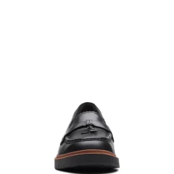 Clarks Slip-On Shoes|Women's , Westlynn Bella Loafer Black Leather