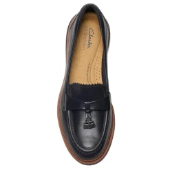 Clarks Loafers|Women's , Westlynn Bella Loafer Navy