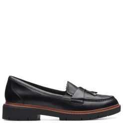 Clarks Loafers|Women's , Westlynn Bella Loafer Black Leather