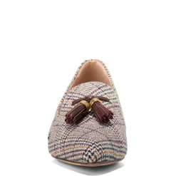 Cole Haan Flats|Women's , Vanya Loafer Brown Multi Plaid