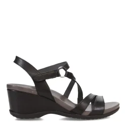 Dansko Wedges|Women's , Addyson Sandal Black