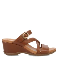 Dansko Wedges|Women's , Ana Sandal Tan