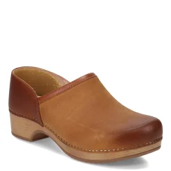 Dansko Slip-On Shoes|Women's , Brenna Clog Tan