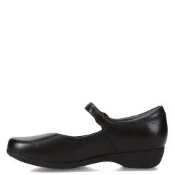 Dansko Flats|Women's , Fawna Mary Jane - Wide Width Black