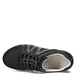 Dansko Sneakers & Athletic|Women's , Henriette Sneaker - Wide Width Black/Grey